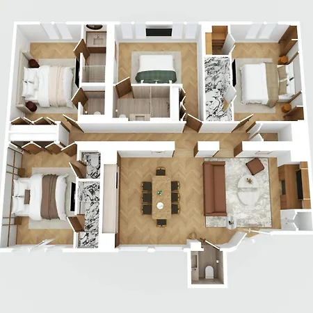 Saint Germain Luxury 4br 8p With Ac Lägenhet